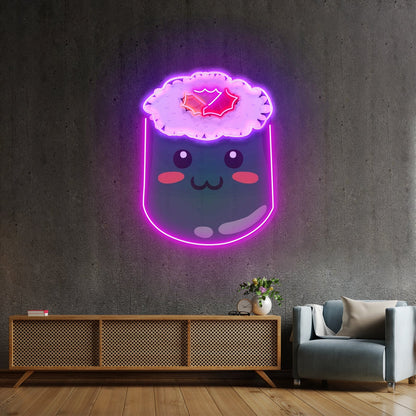 Green Sushi Custom Led Signs Artwork For Sale - Shineneon