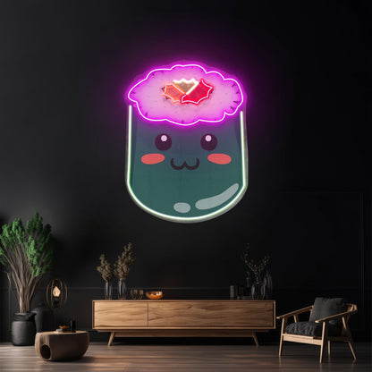 Green Sushi Custom Led Signs Artwork For Sale - Shineneon