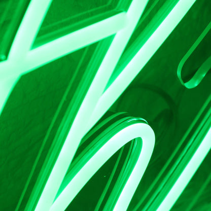 Green Till Death Led Neon Sign - Shineneon