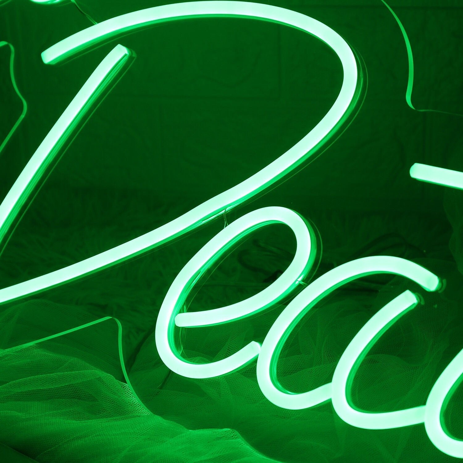 Green Till Death Led Neon Sign - Shineneon