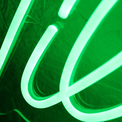 Green Till Death Led Neon Sign - Shineneon