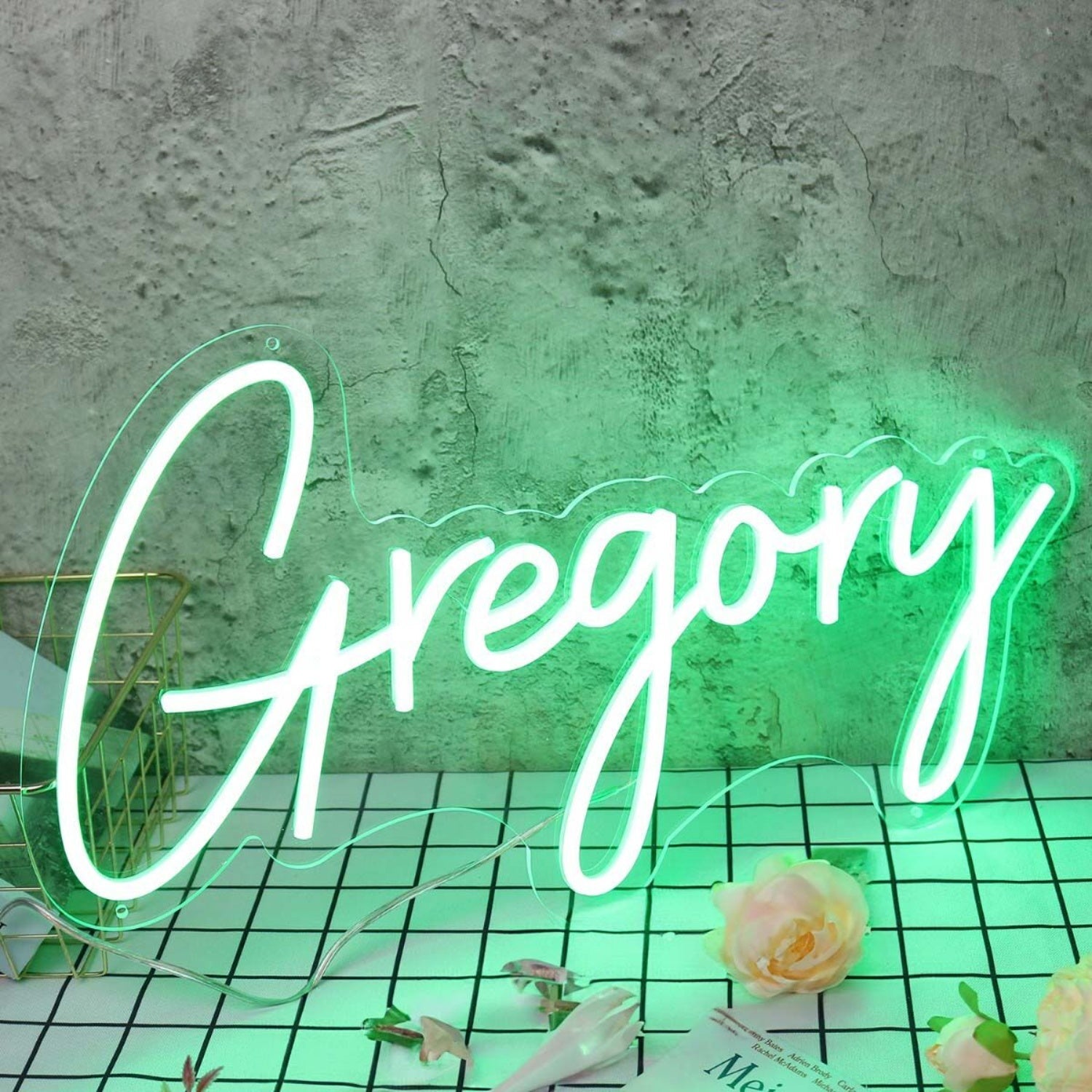 Gregory Green Led Neon Sign - Shineneon