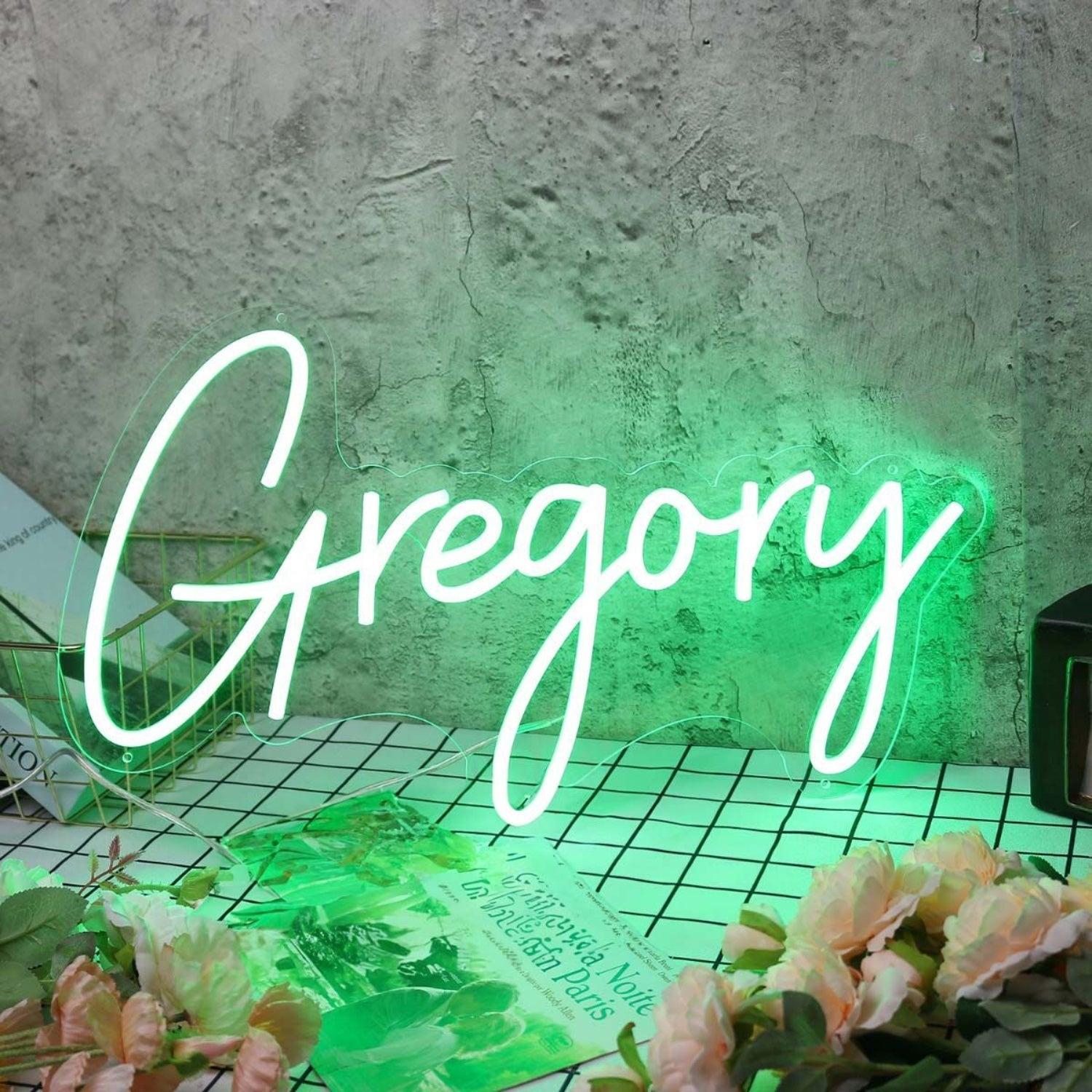 Gregory Green Led Neon Sign - Shineneon