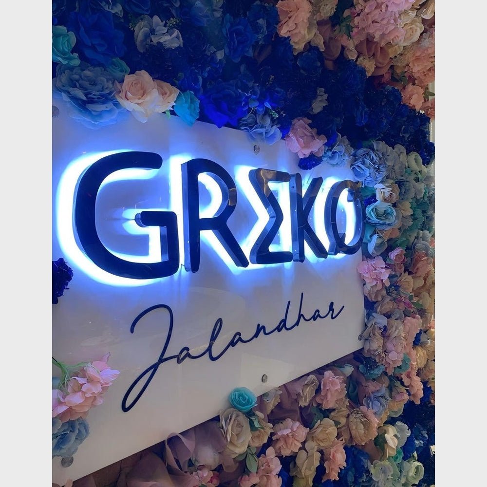 Greko 3D Backlit Channel Letters Led Light Sign - Shineneon