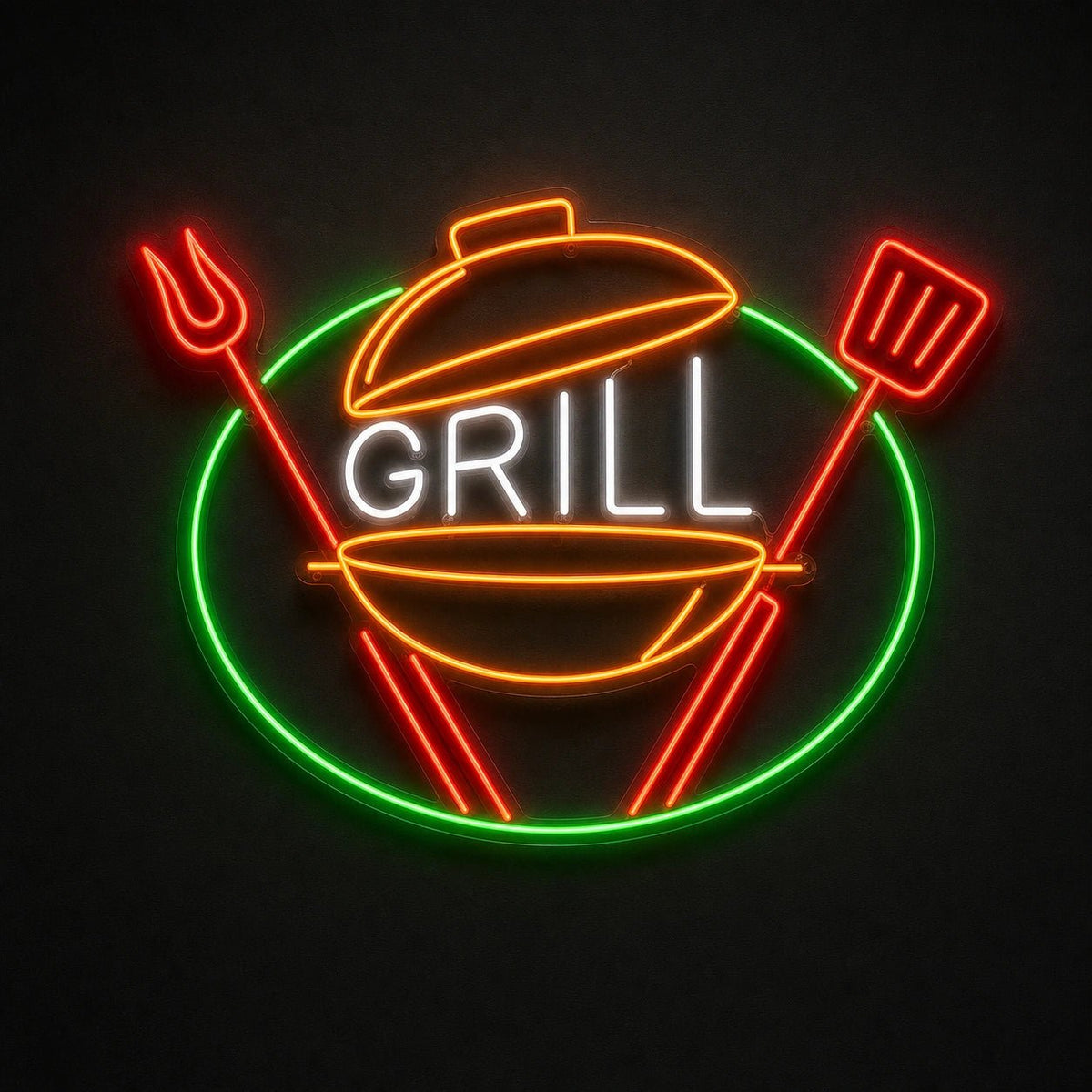 Grill Kettle Tools LED Neon Sign - Shineneon