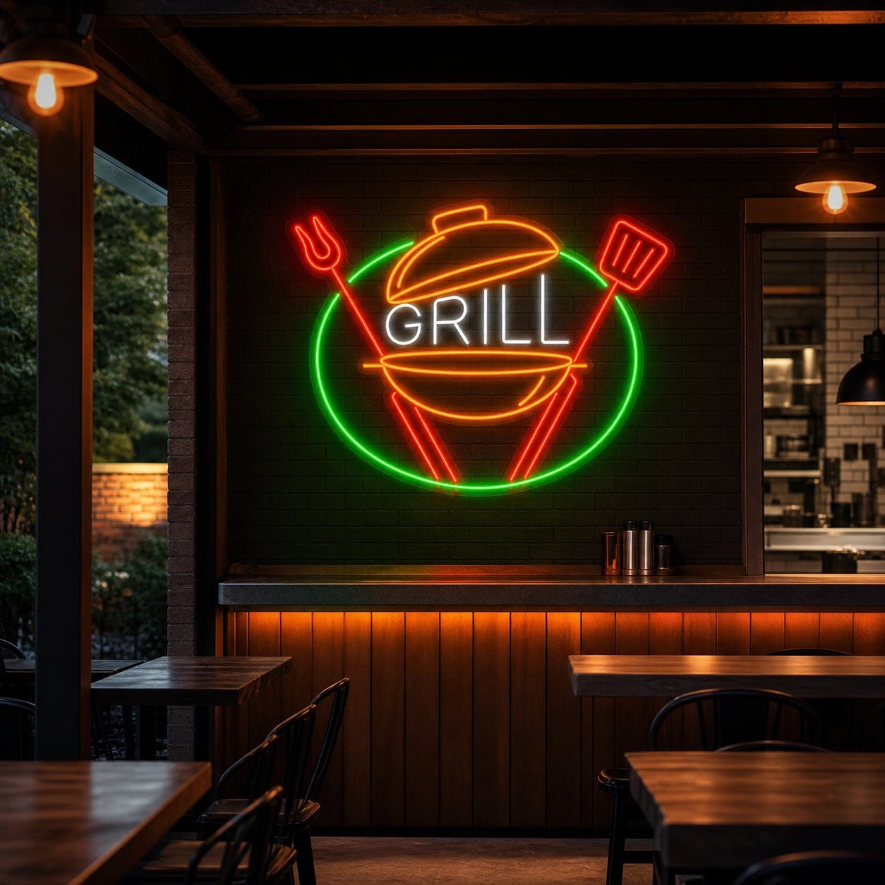 Grill Kettle Tools LED Neon Sign Man Cave Neon Sign - Shineneon