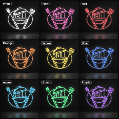 Grill Kettle Tools LED Neon Sign Man Cave Neon Sign - Shineneon