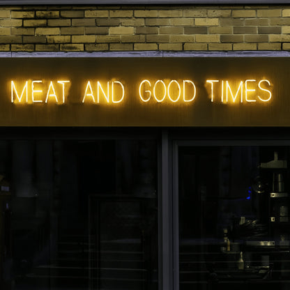 Grill Masters Delight Meat And Good Times Neon Art | Shineneon