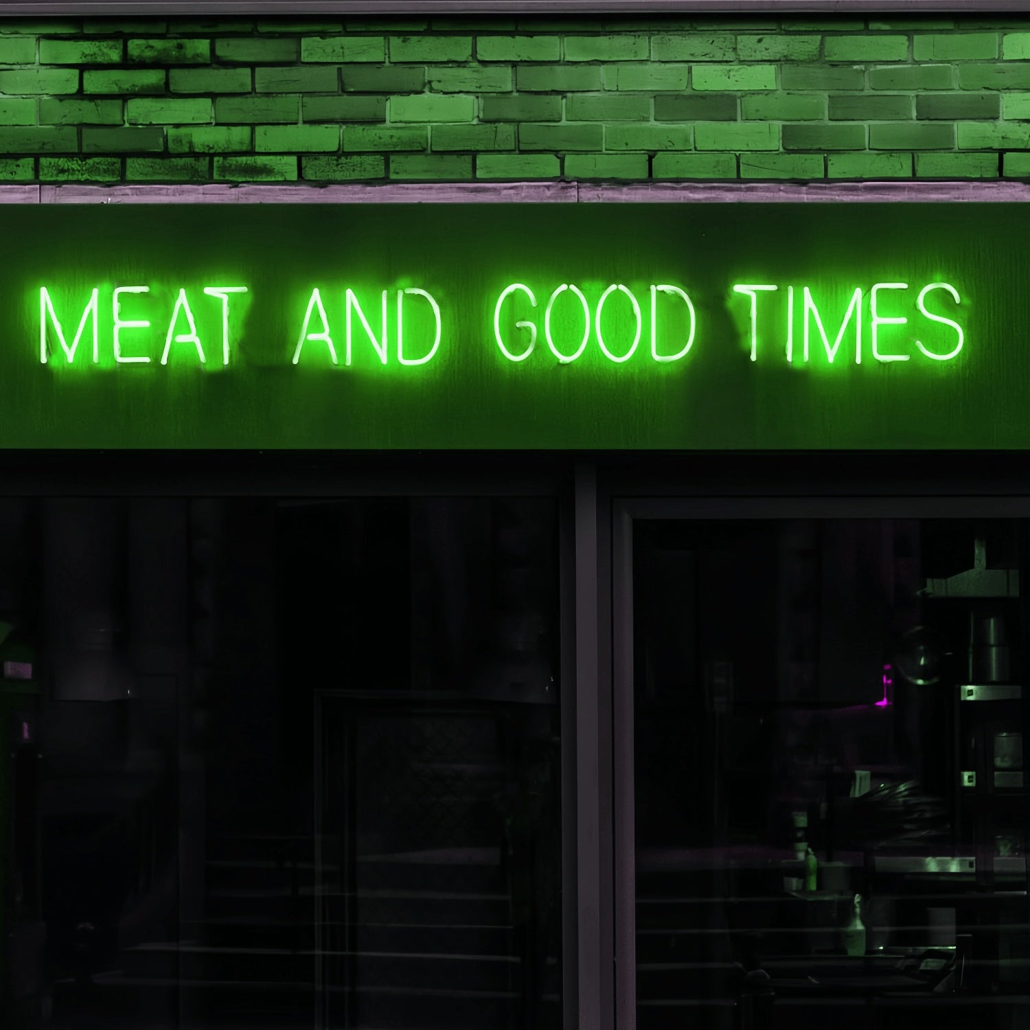 Grill Masters Delight Meat And Good Times Neon Art | Shineneon