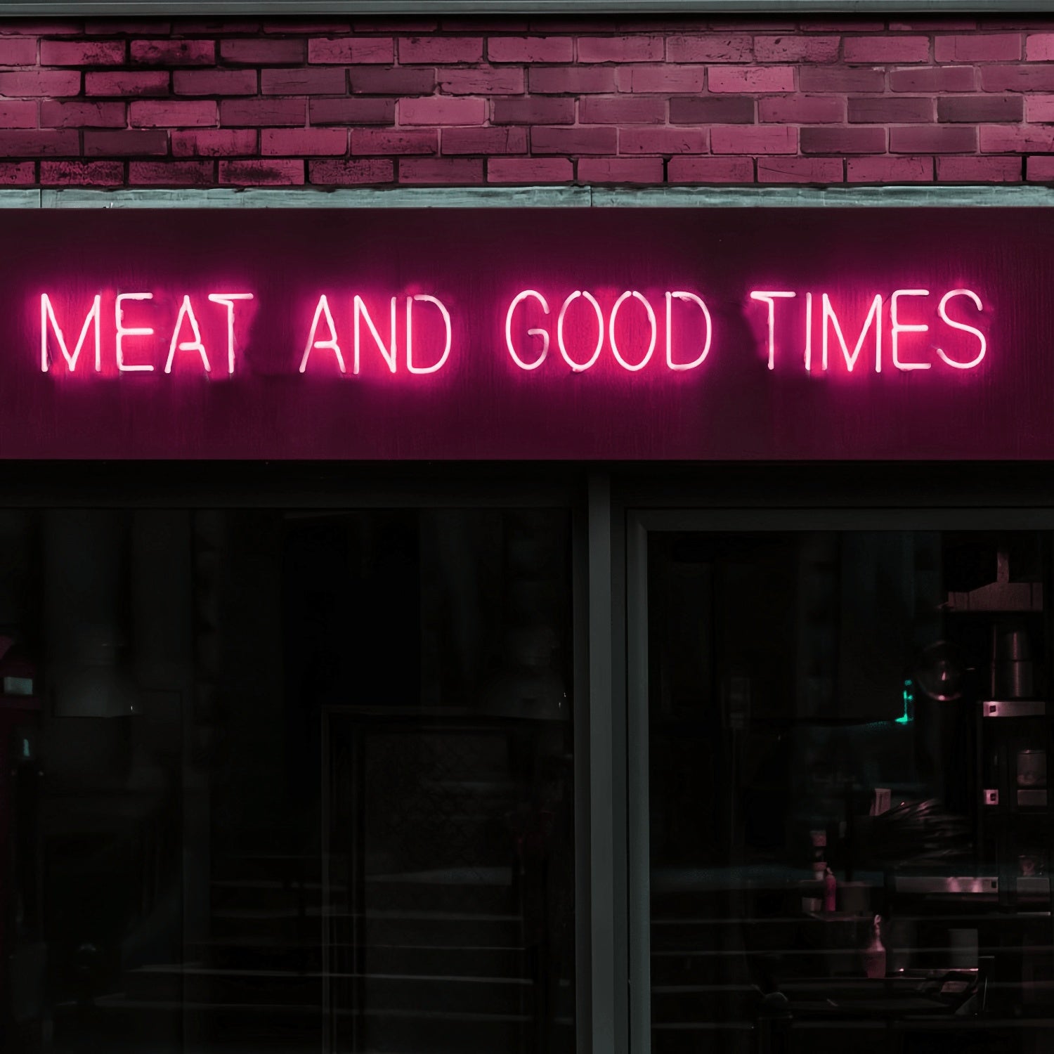 Grill Masters Delight Meat And Good Times Neon Art | Shineneon