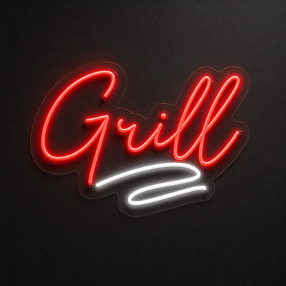 Grill Script LED Neon Sign - Shineneon