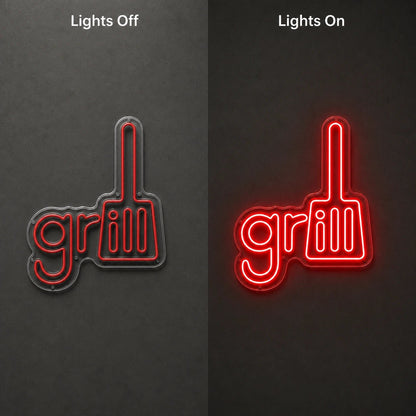 Grill Spatula LED Neon Sign - Shineneon