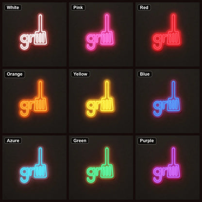 Grill Spatula LED Neon Sign - Shineneon