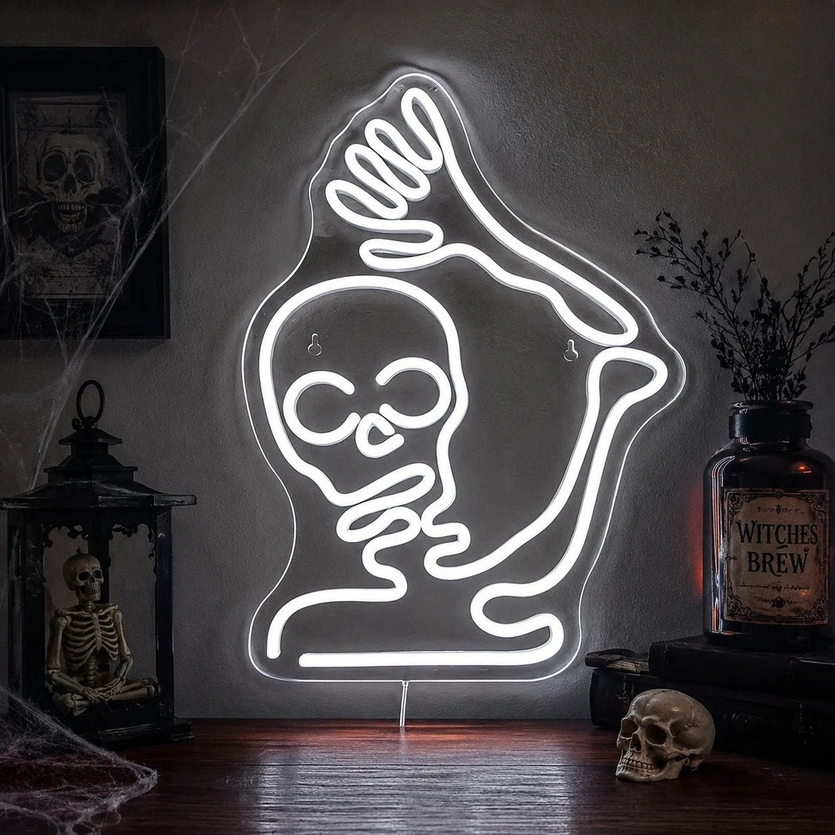 Grim Reaper Scythe LED Neon Sign - Shineneon