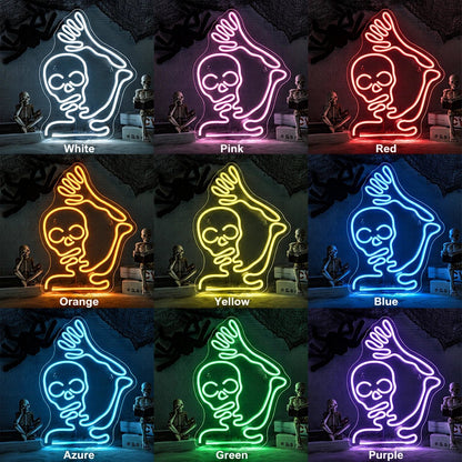 Grim Reaper Scythe LED Neon Sign - Shineneon