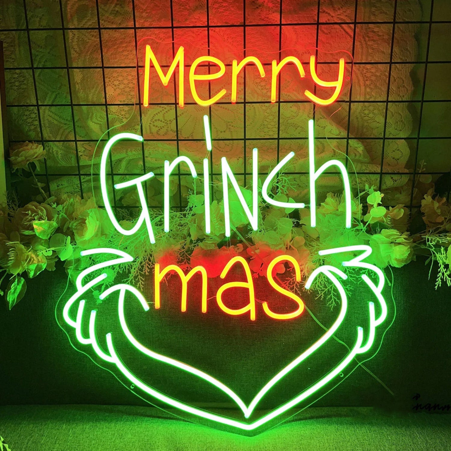 Grinchmas Christmas Neon Sign Party Decoration | Shineneon