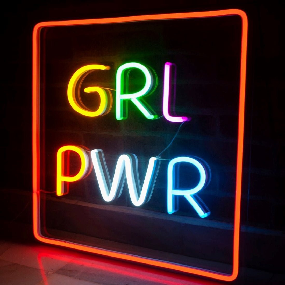 Grl Pwr Girl Power Neon Signs Neon Lights Led Neon Signs - Shineneon