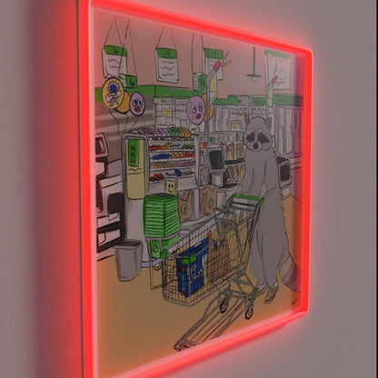Grocery Run Rgb Led Neon Sign - Shineneon