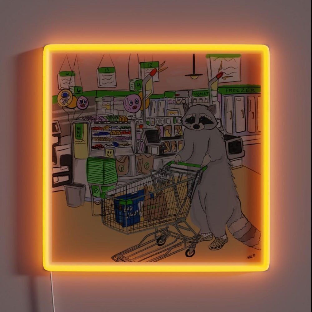 Grocery Run Rgb Led Neon Sign - Shineneon