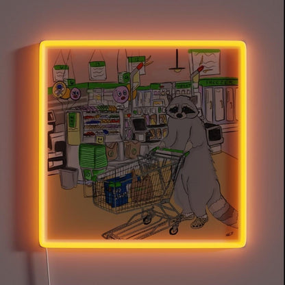 Grocery Run Rgb Led Neon Sign - Shineneon