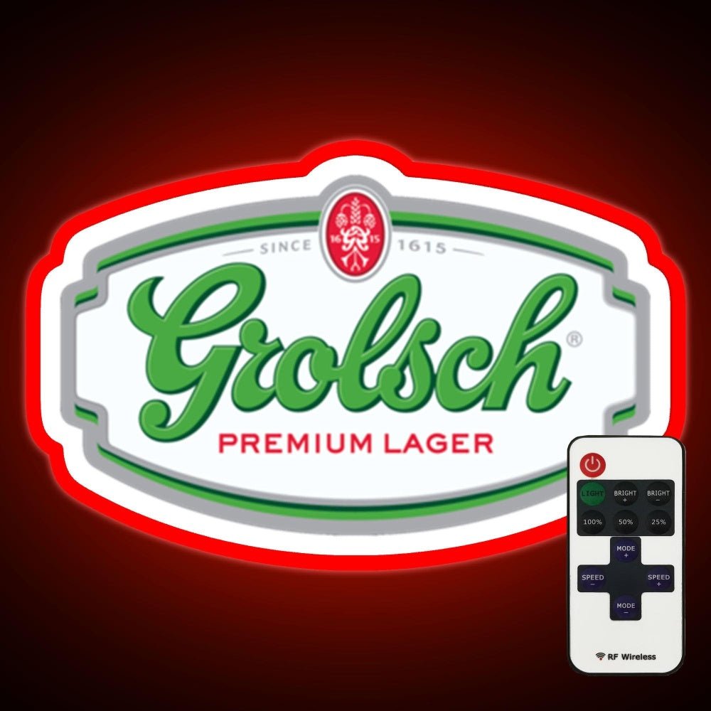 Grolsch Premium Lager Led Neon Sign Wall Sign - Shineneon