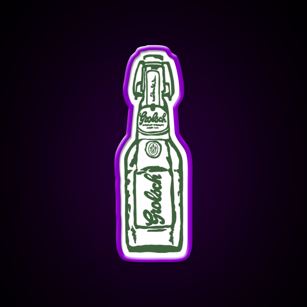 Grolsch Single Pop Beer Bar Decor Led Neon Sign Rgb Color - LED neon sign view 9