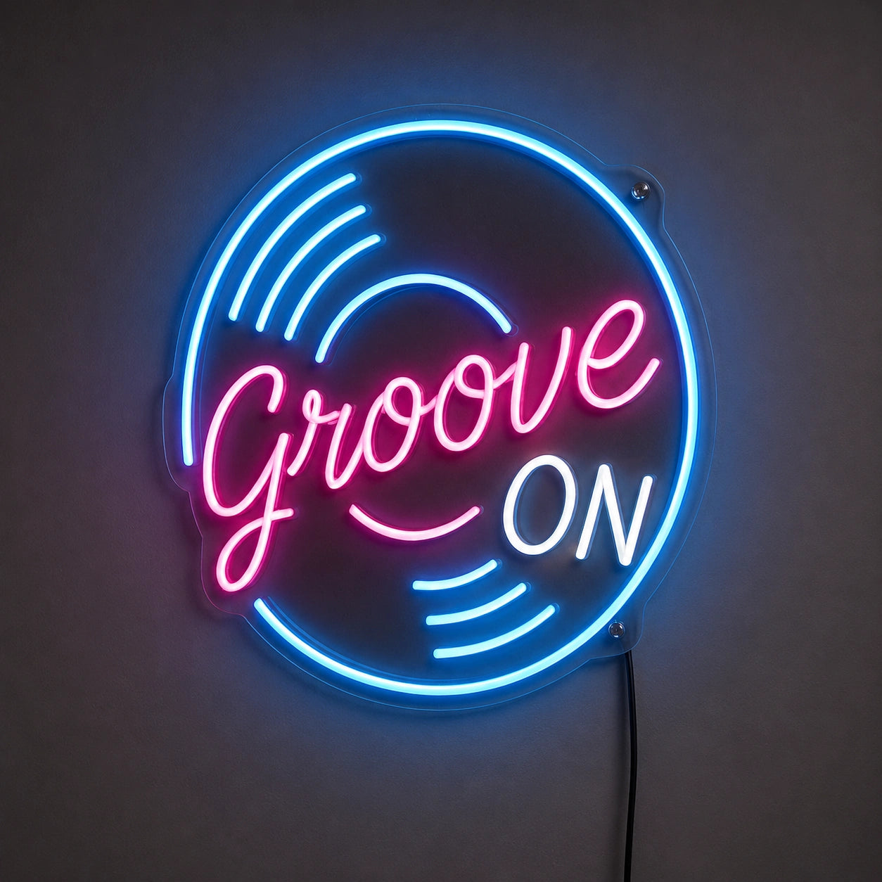 Groove On Neon Sign LED Neon Sign main product image