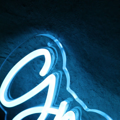 Groovy Vybes Blue Led Neon Sign - Shineneon