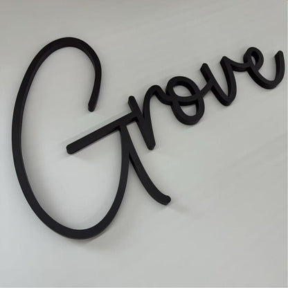 Grove 3D Backlit Channel Letters Led Light Sign