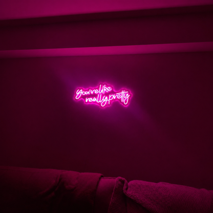 Grow Life Really Pretty Room Decor LED Neon Sign - 01 Original Product Image