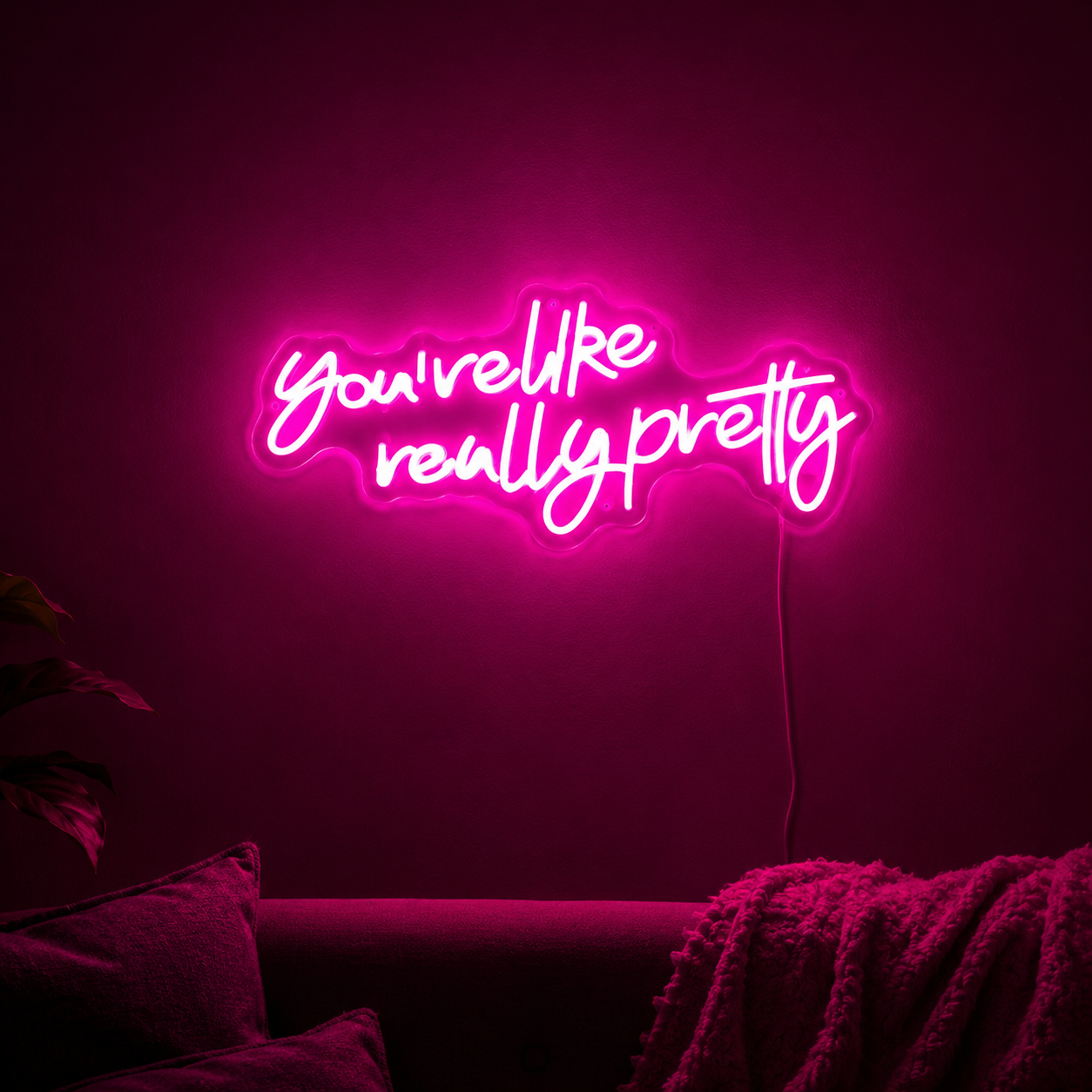 Grow Life Really Pretty Room Decor LED Neon Sign - 02 High-Converting Product Image