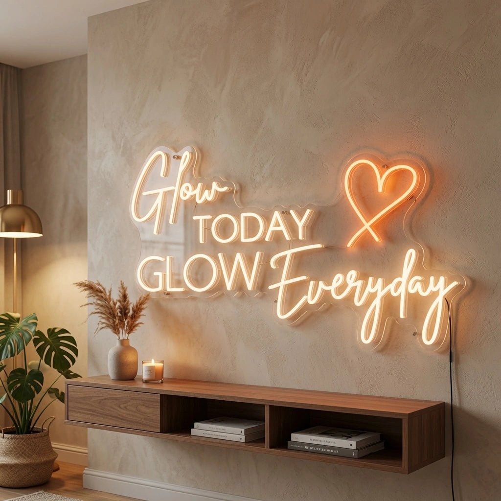 Grow Today And Glow Everyday LED Neon Sign - Shineneon