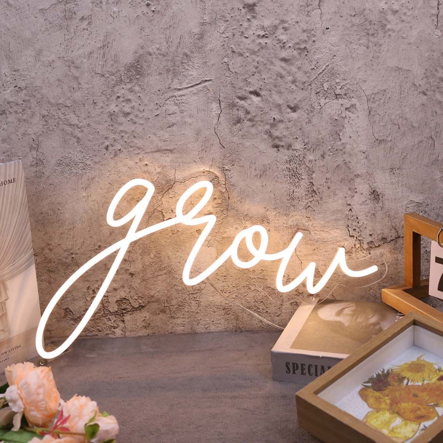 Grow Yellow Led Neon Sign - Shineneon