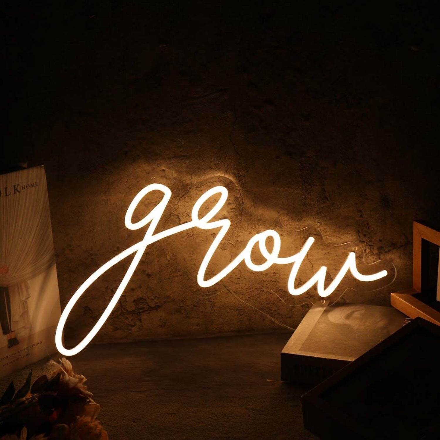 Grow Yellow Led Neon Sign - Shineneon