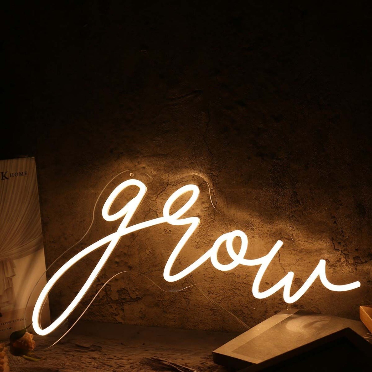 Grow Yellow Led Neon Sign - Shineneon