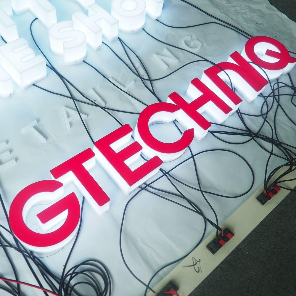 Gtechniq 3D Fulllit Acrylic Led Letters Sign - Shineneon
