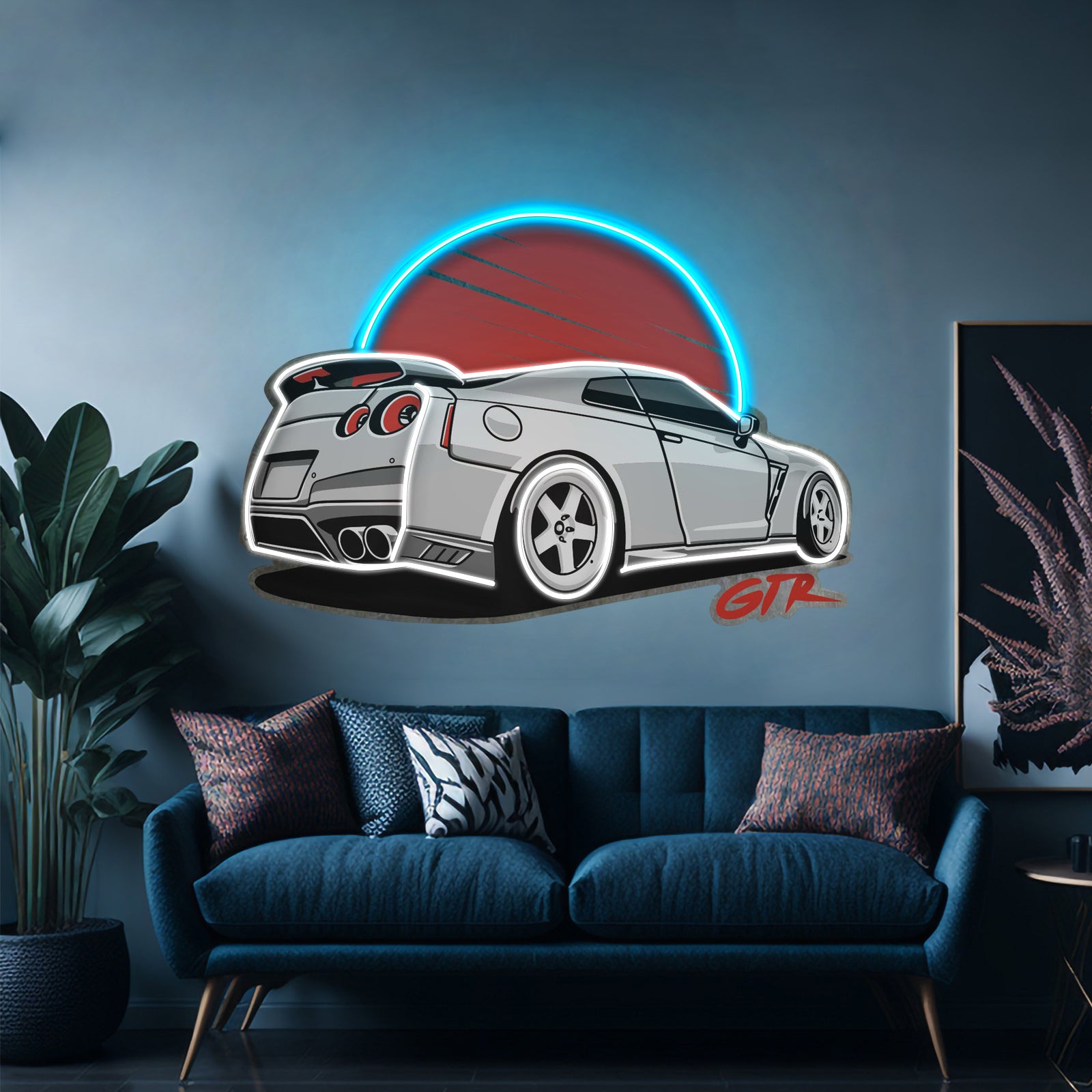 Gtr Super Car Led Neon Sign Light Custom Led Signs - LED neon sign view 8
