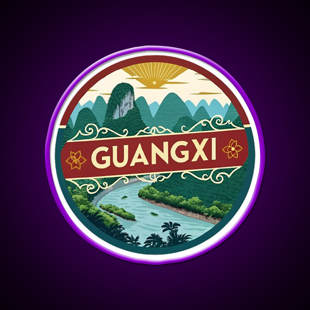 Guangxi Asian Cultural Led Neon Sign Rgb Color - LED neon sign view 9