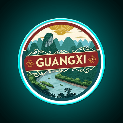 Guangxi Asian Cultural Led Neon Sign Rgb Color - Shineneon