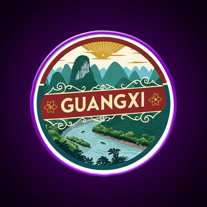 Guangxi Asian Cultural Led Neon Sign Rgb Color - Shineneon
