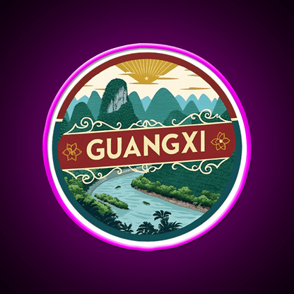 Guangxi Asian Cultural Led Neon Sign Rgb Color - Shineneon