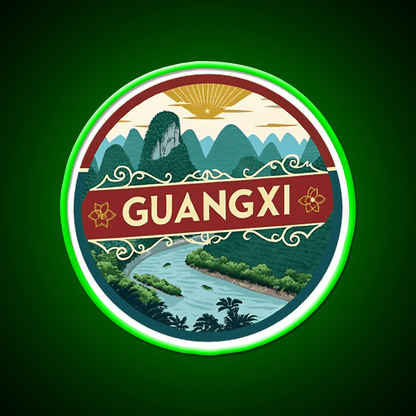 Guangxi Asian Cultural Led Neon Sign Rgb Color - Shineneon