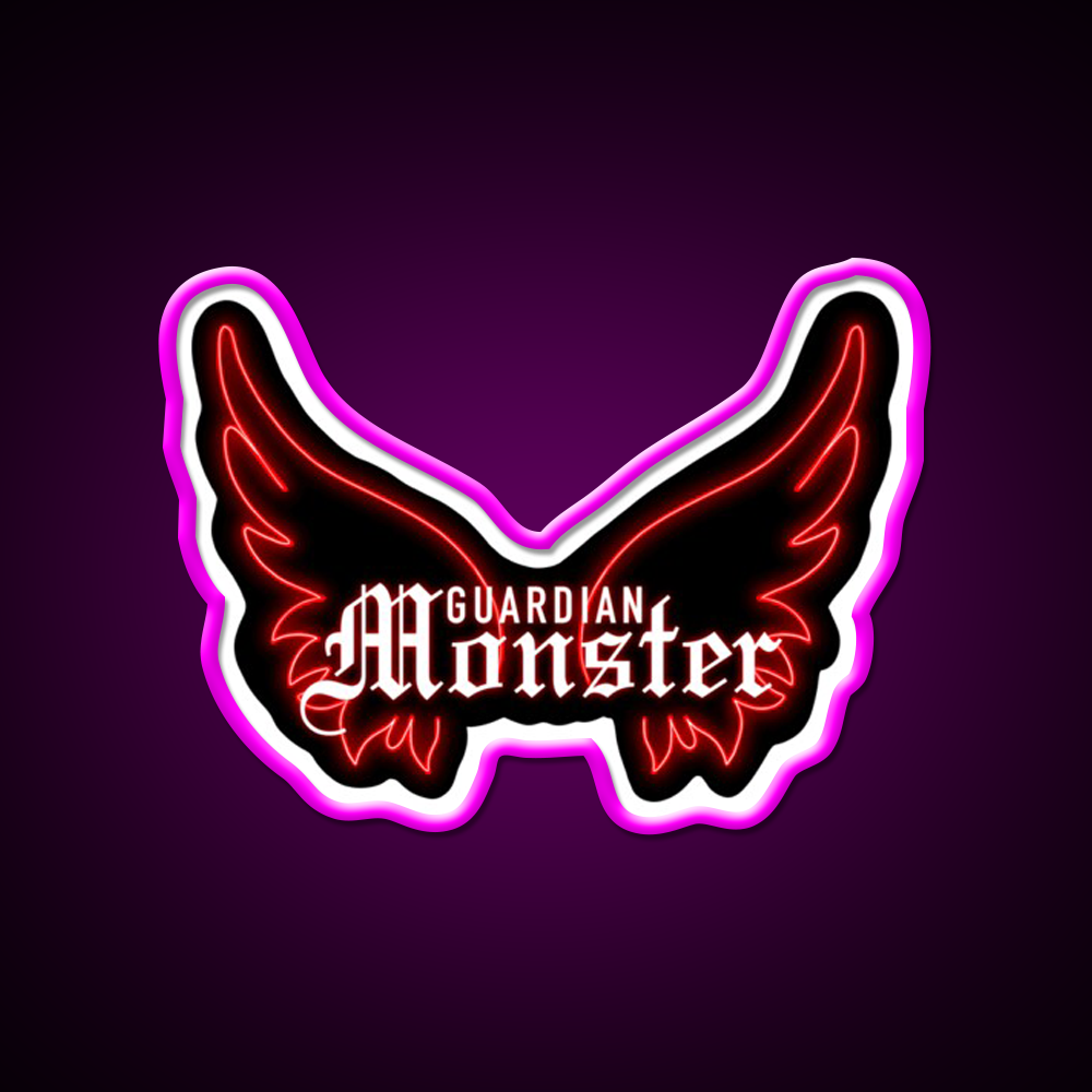 Guardian Monster Welcome Led Neon Sign Open Sign Rgb Color
