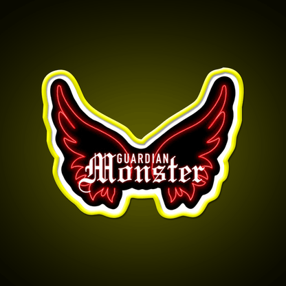 Guardian Monster Welcome Led Neon Sign Open Sign Rgb Color - Shineneon