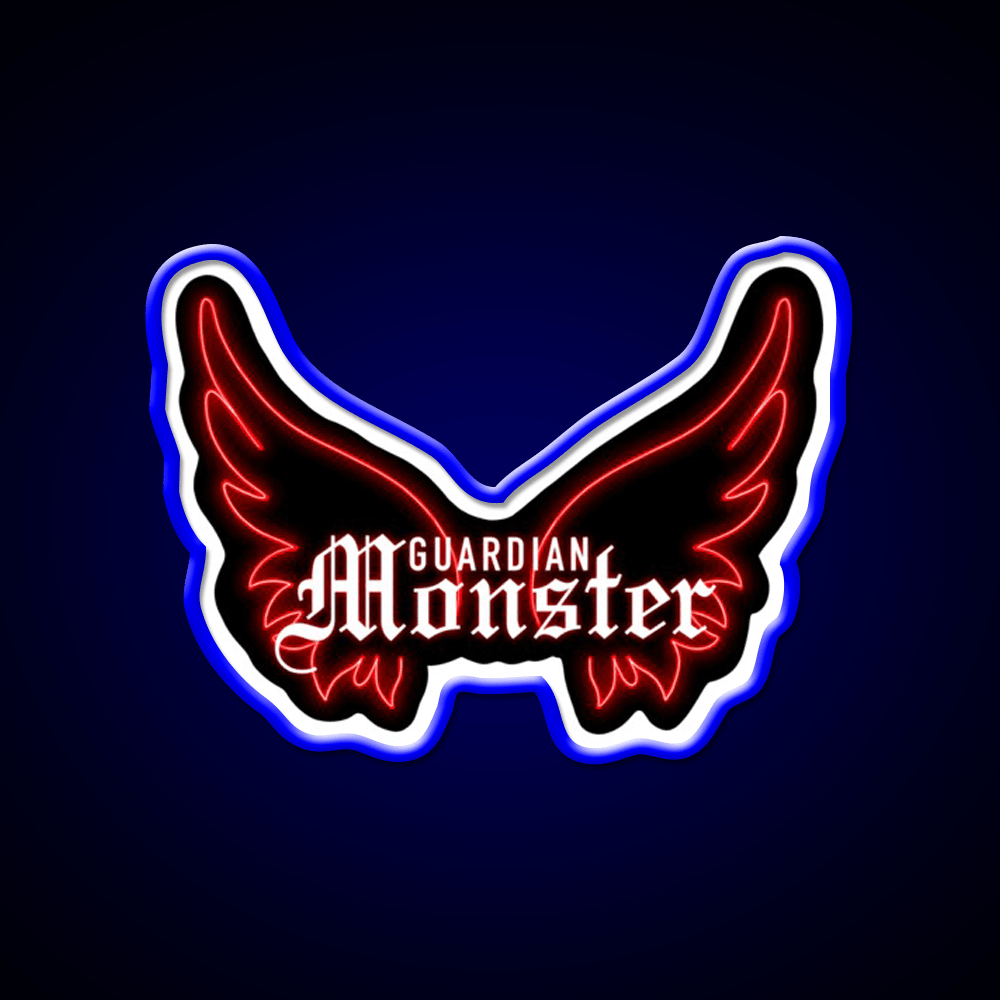 Guardian Monster Welcome Led Neon Sign Open Sign Rgb Color - Shineneon