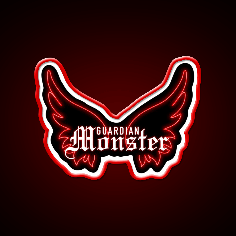 Guardian Monster Welcome Led Neon Sign Open Sign Rgb Color - Shineneon