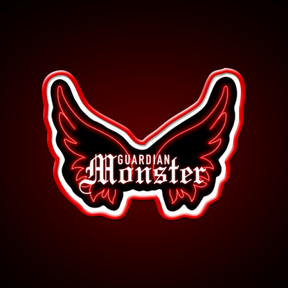Guardian Monster Welcome Led Neon Sign Open Sign Rgb Color - Shineneon