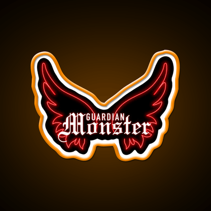Guardian Monster Welcome Led Neon Sign Open Sign Rgb Color - Shineneon