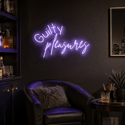 Guilty Pleasures LED Neon Sign - Shineneon