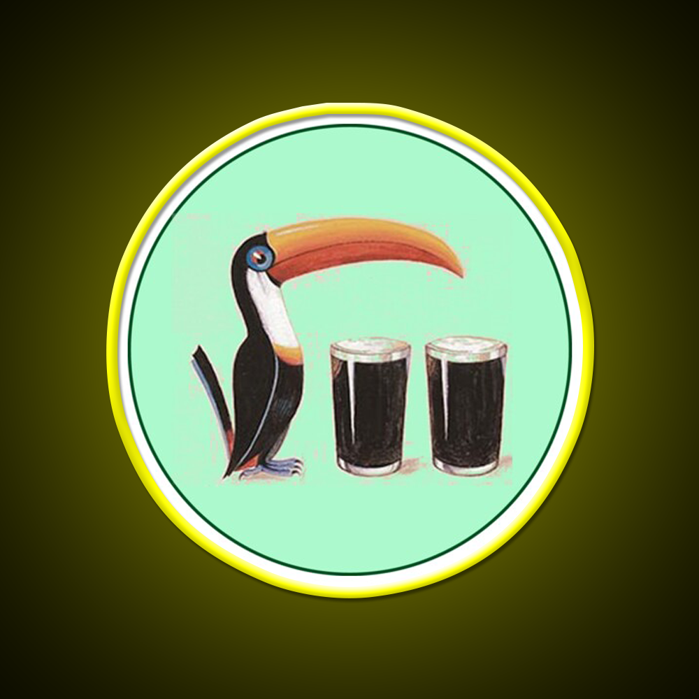 Guiness Toucan Beer Bar Decor Led Neon Sign Rgb Color - LED neon sign view 7